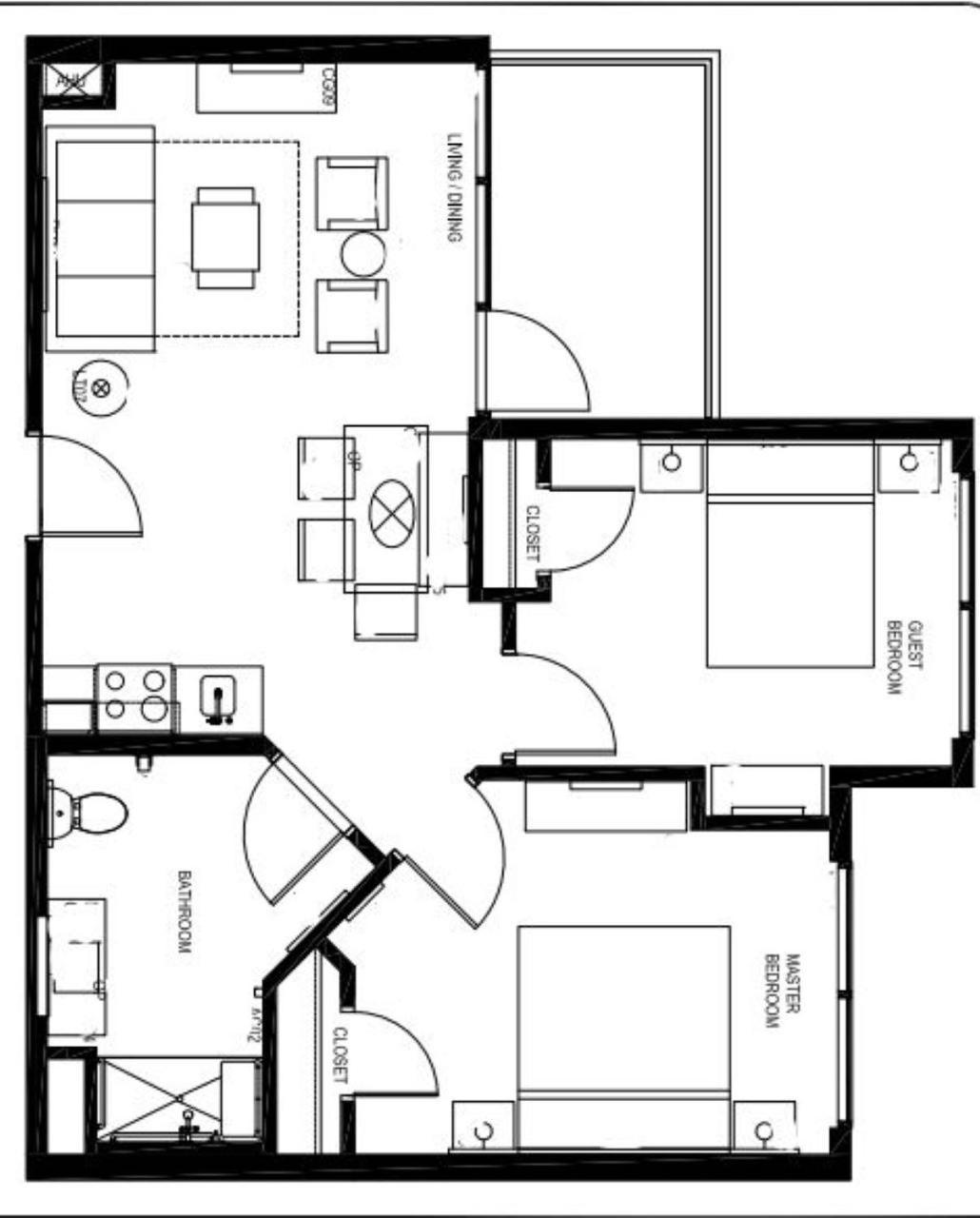 Suite 2 Chambres Supérieure (Accès Gratuit au Parc Aquatique)